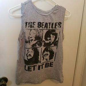 The Beatles Let It Be Open Back Muscle Tee